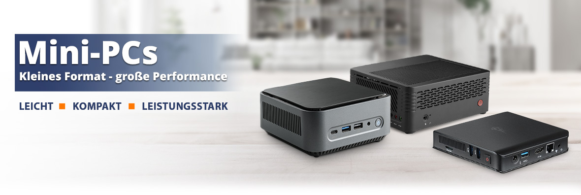 Starke Mini PCs bei CSL Computer für Home Office, Smart Home Automation, 4K-Streaming & Gaming