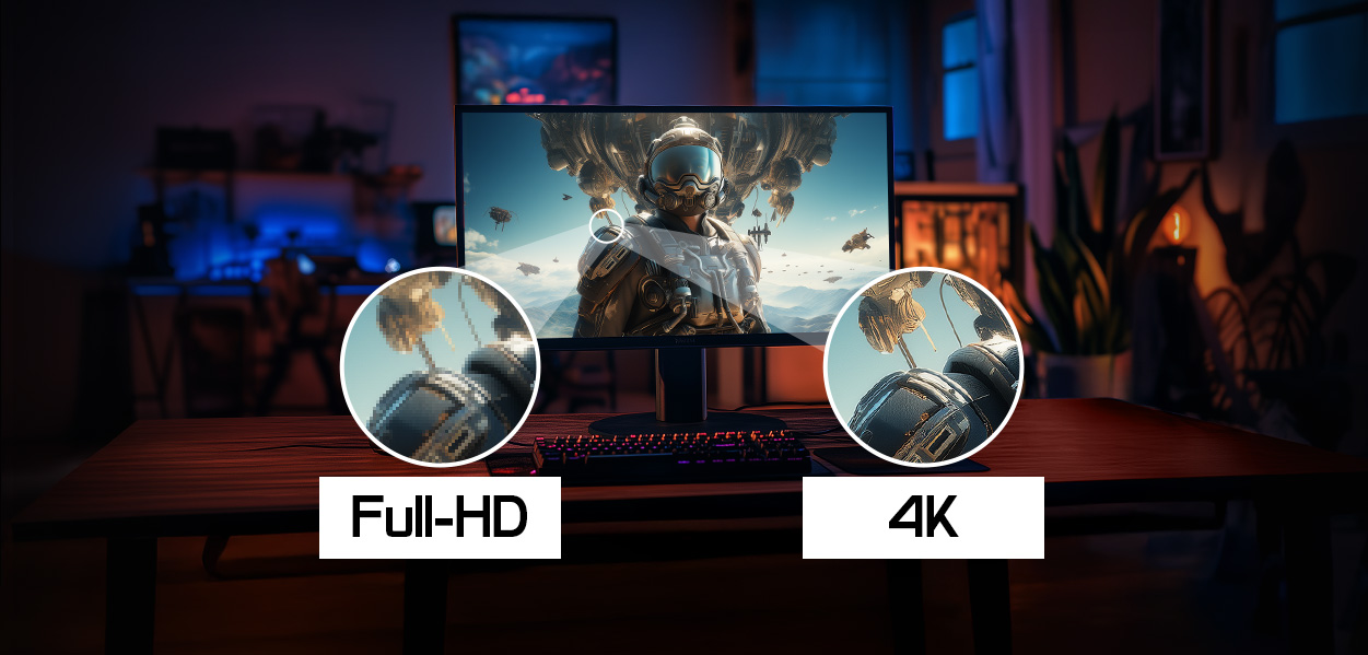Gaming-Auflösungen im Vergleich: Full HD, WQHD, UHD 4K