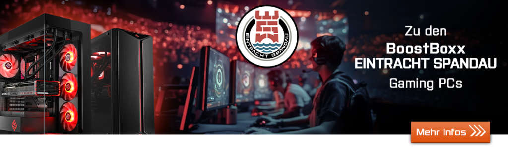 Eintracht Spandau Edition - High-End Gaming-PCs für eSports bei BoostBoxx.com