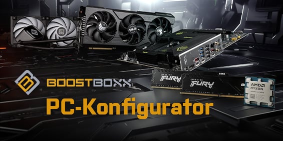 Gaming PC zusammenstellen bei BoostBoxx.com - dem exklusiven Gaming-Store von CSL Computer