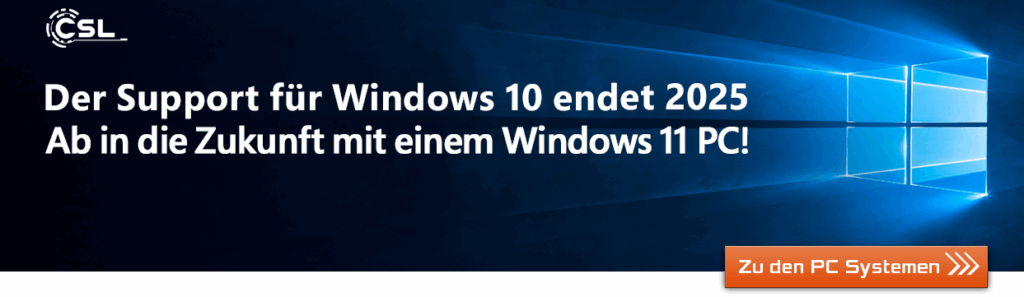Desktop PCs, Mini PCs, Notebooks und All-In-One PCs mit Windows 11 bei csl-computer.com