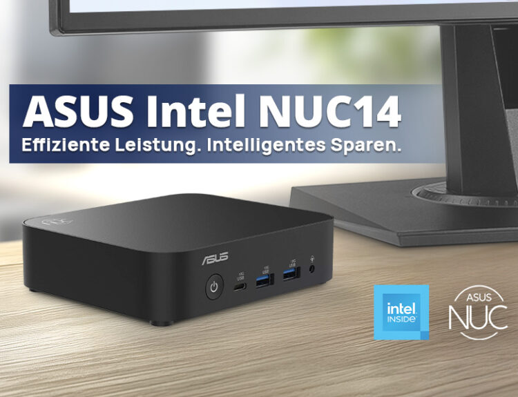 ASUS NUC Mini PCs mit Intel Prozessoren