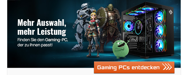 Gaming PCs - von Einsteiger-PCs bis High-End. Jetzt bei CSL entddecken!