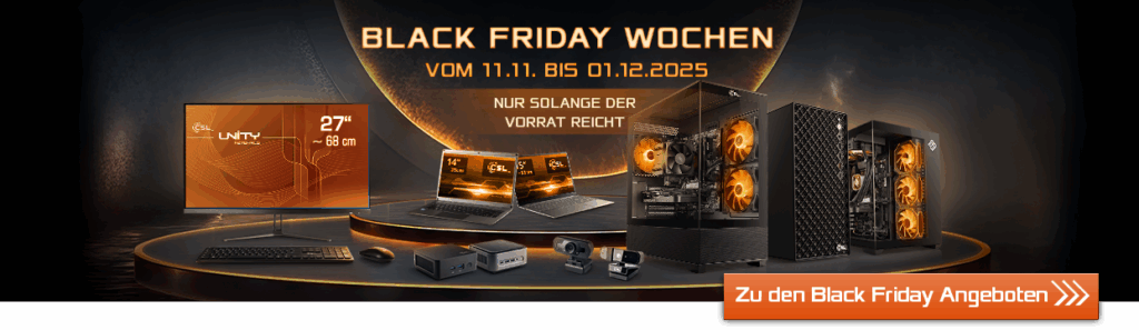 Zu den Black Friday Angeboten 2025 bei CSL