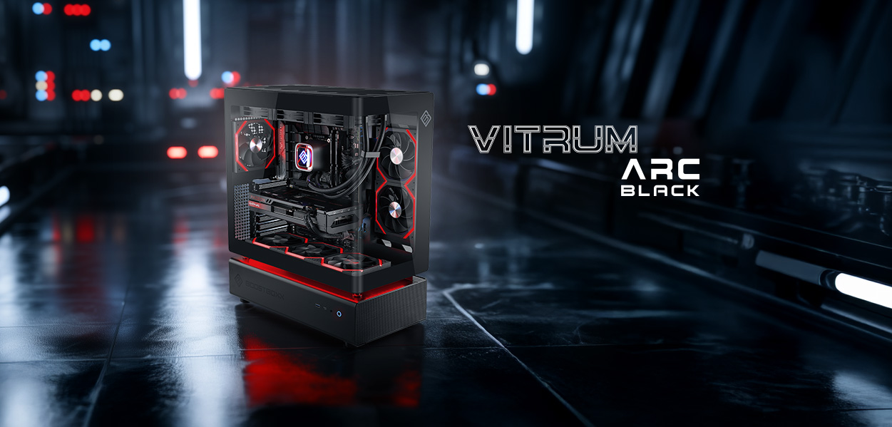 BoostBoxx Vitrum Arc: dein Gaming Tower mit neuem Design