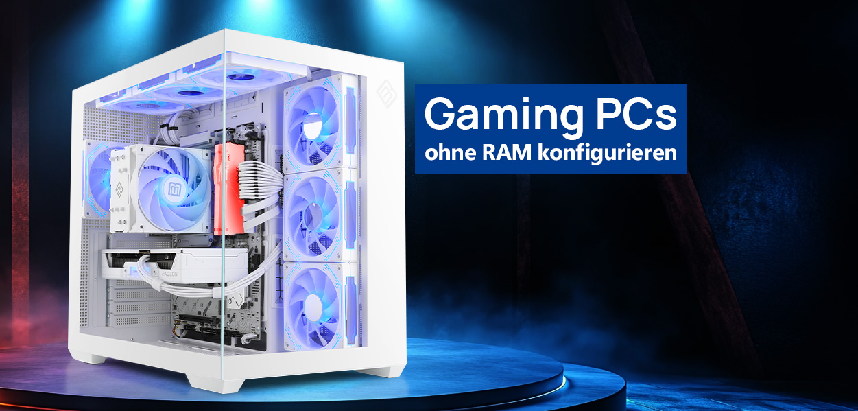 Gaming PC ohne RAM konfigurieren - Tipps zu Zusammenstellen eines Gaming PCs
