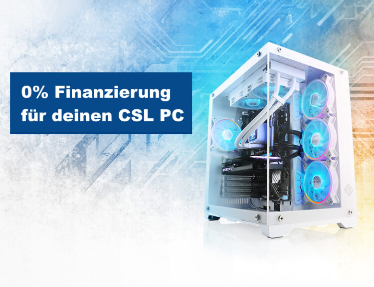 0% Finanzierung für deinen PC von CSL Computer