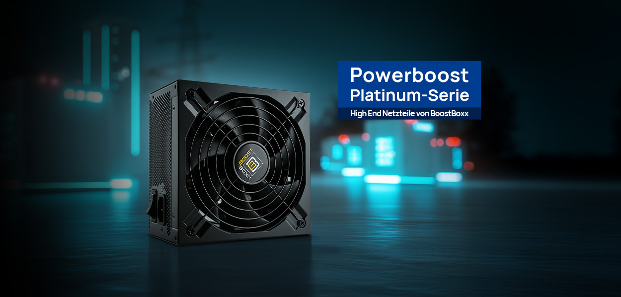 BoostBoxx Powerboost Platinum ATX 3.1 Netzteile für High-End-Gaming-PCs