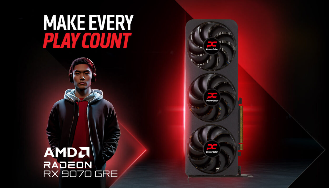 PowerColor Reaper Radeon RX 9070 GRE - jetzt bei CSL verfügbar!