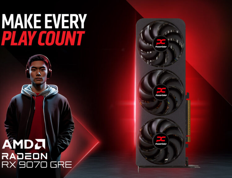 PowerColor Reaper Radeon RX 9070 GRE - jetzt bei CSL verfügbar!