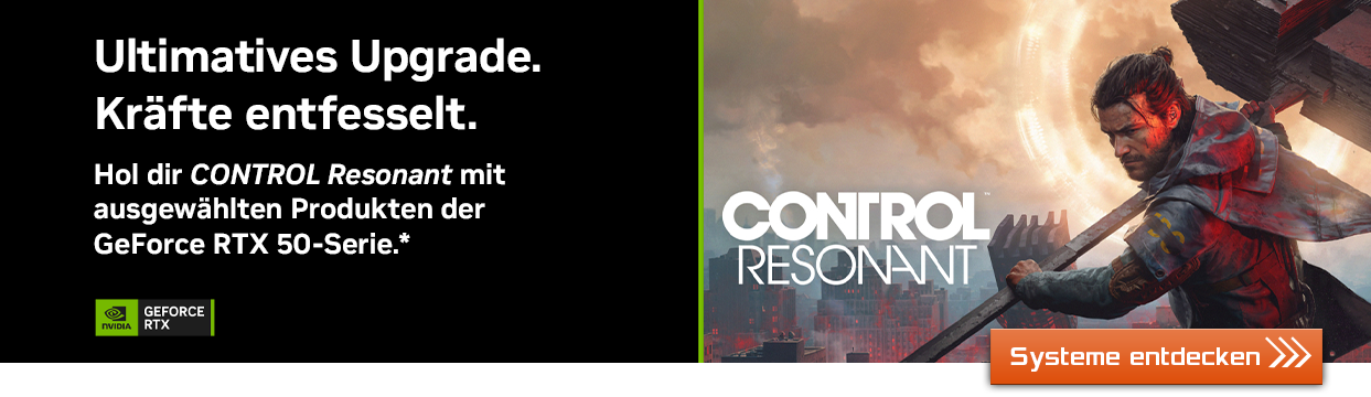 Die besten Gaming PCs für Control Resonant bei CSL entdecken - jetzt inkluisve Spiel-Bundle!