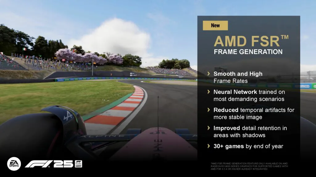AMD FSR FRame Generation