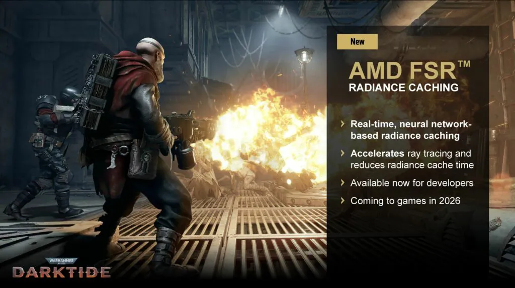 AMD FSR radiance Caching