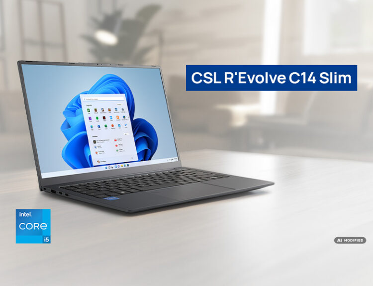 CSL R'evolve C14 Slim Notebook Serie - der perfekte Laptop für Studierende