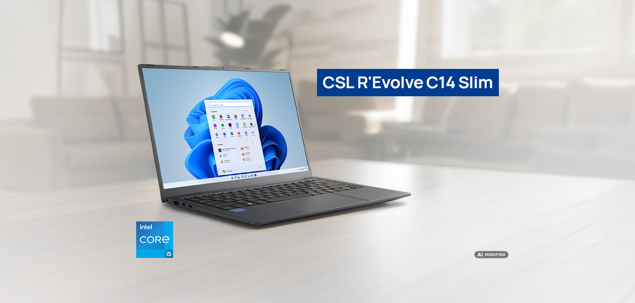 CSL R'evolve C14 Slim Notebook Serie - der perfekte Laptop für Studierende