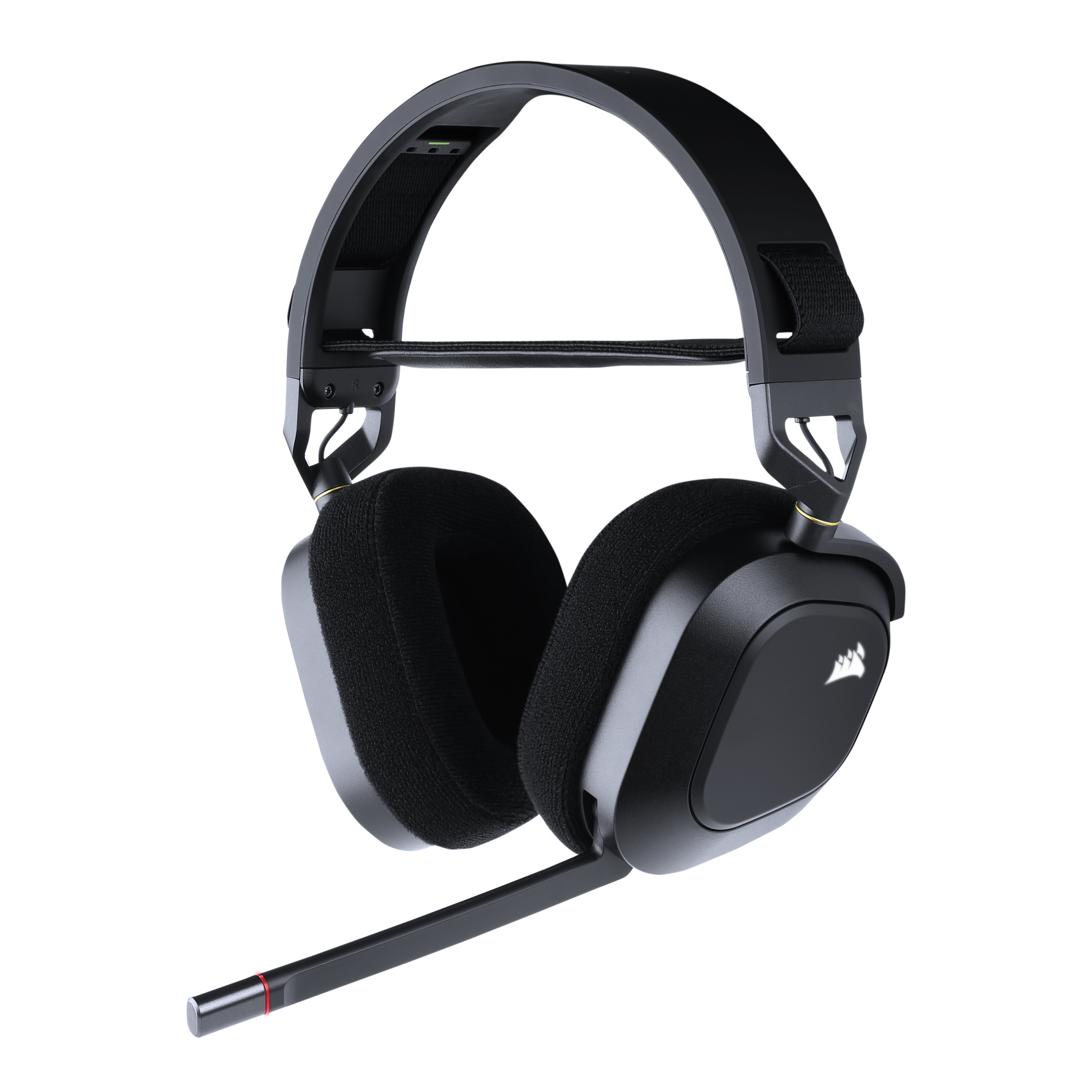 CORSAIR HS80 RGB WIRELESS Multiplatform Gaming Headset - Dolby Atmos -  Lightweight Comfort Design - Broadcast Quality Microphone - iCUE Compatible  