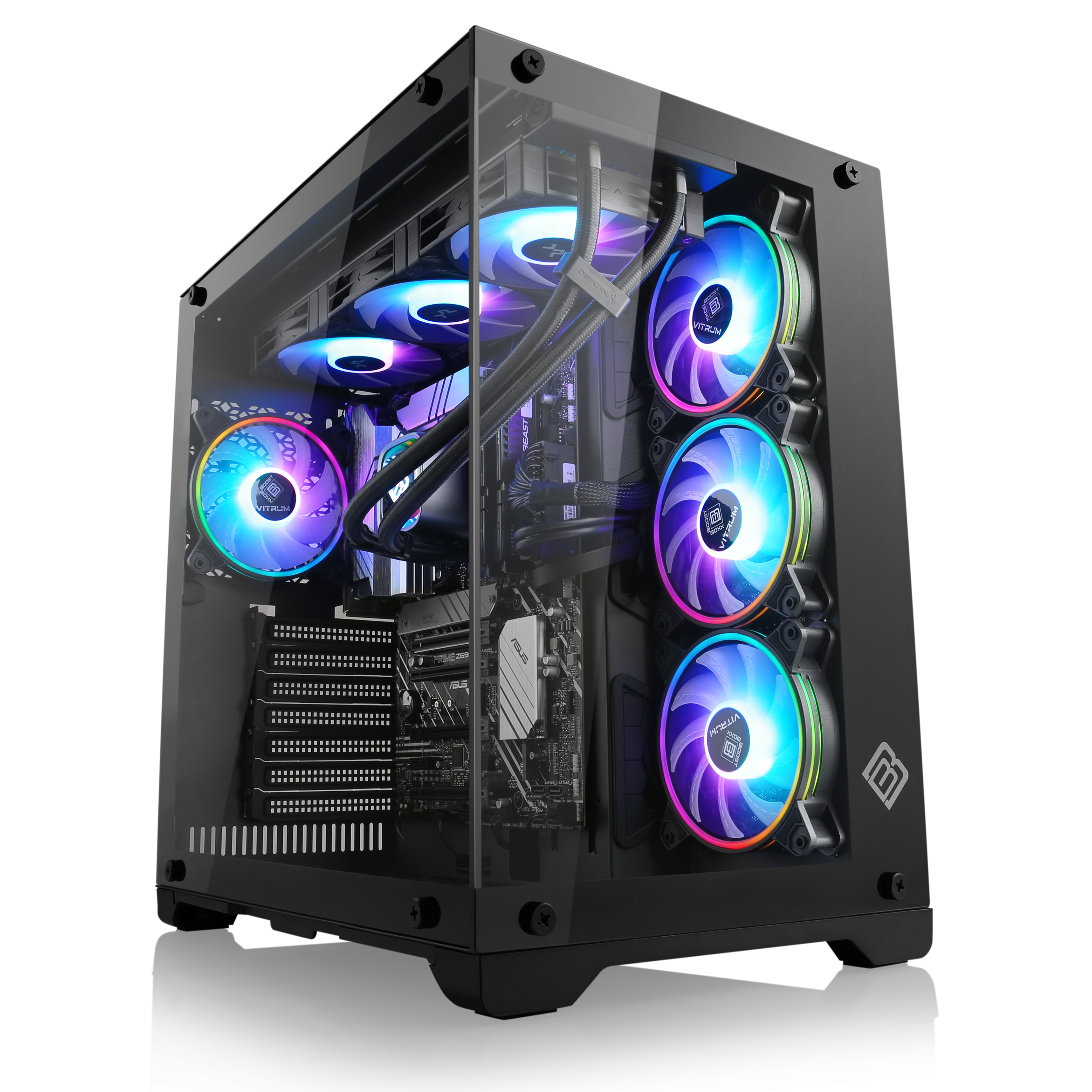 This cyberpunk mini PC adds a little RGB flavor to your workspace