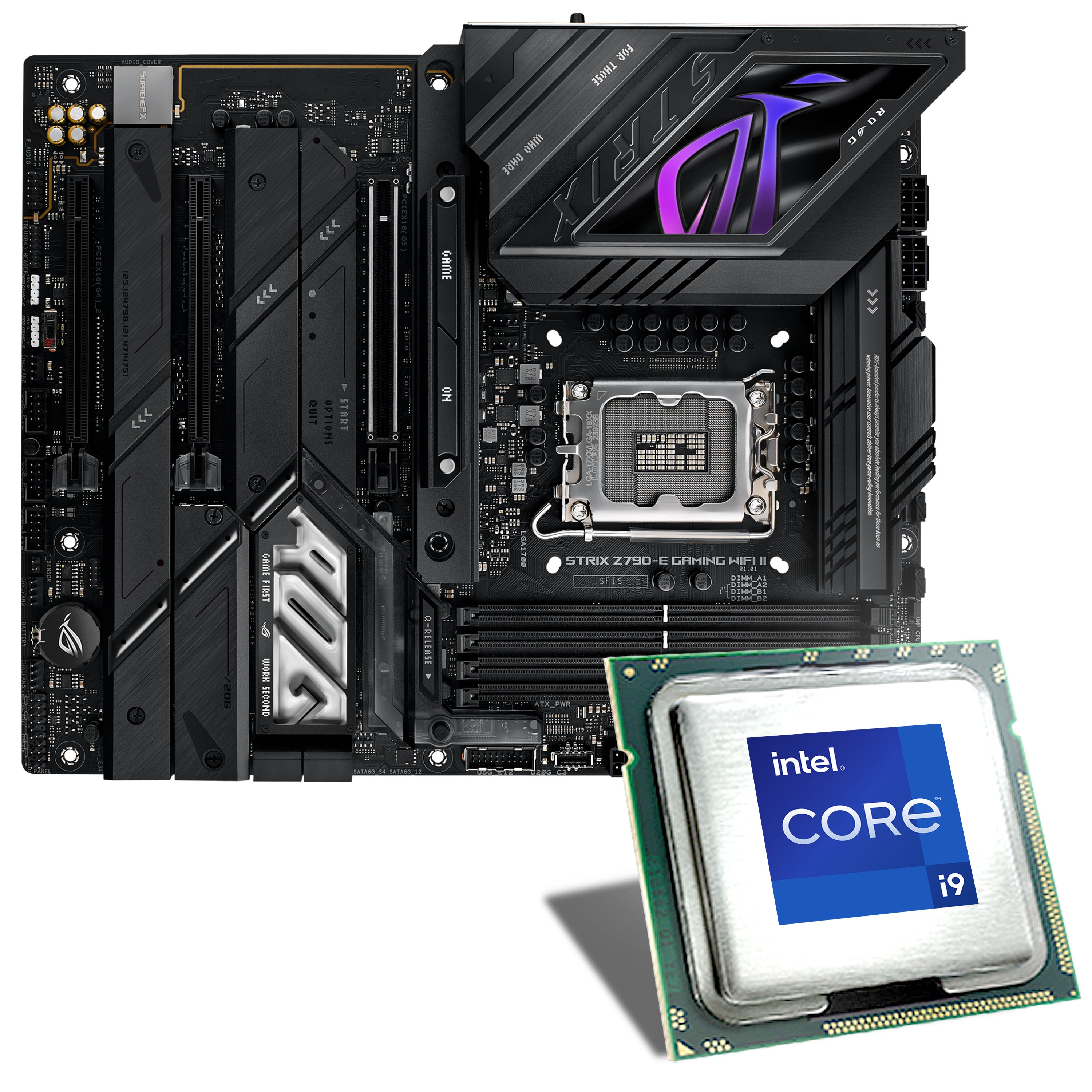 CPU z790 steellegend &intel core i9-14900kf Amazon.com: INLAND by Micro Center CPU Motherboard Intel i9