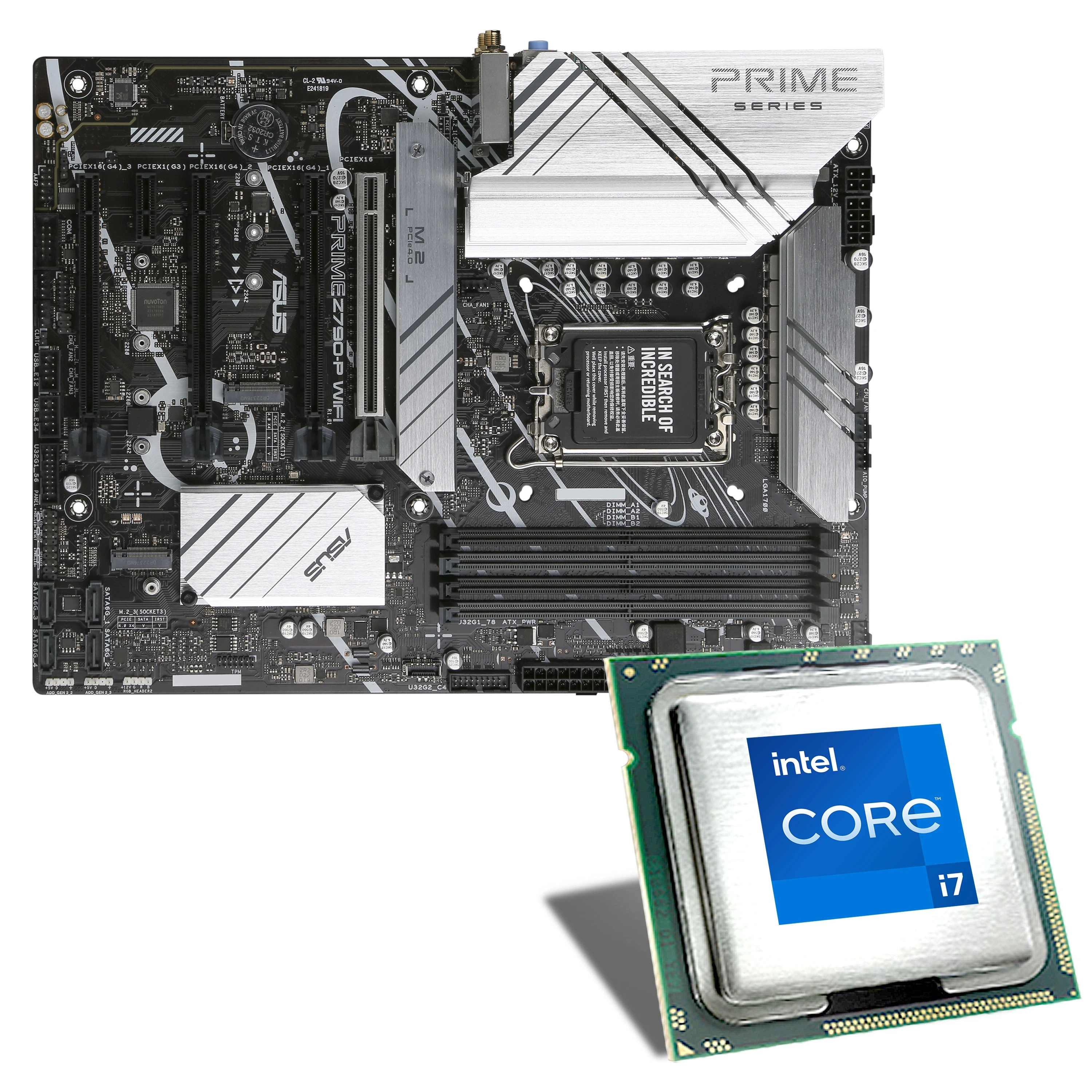 Intel Core i7-12700K / ASUS PRIME Z790-P WIFI DDR5 motherboard