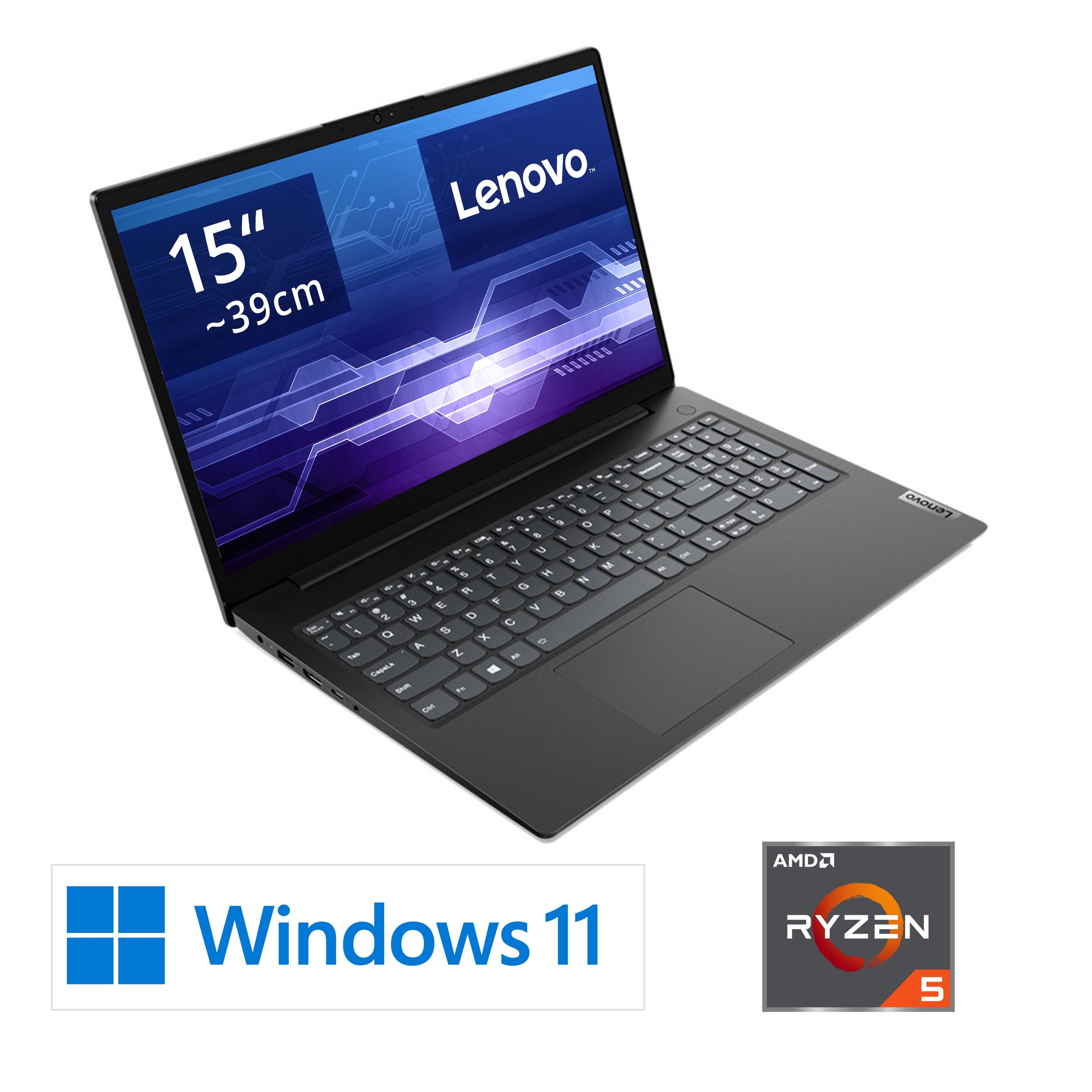 Notebook Lenovo V15 G4 AMN / Ryzen 5 7520U / Windows 11 Home