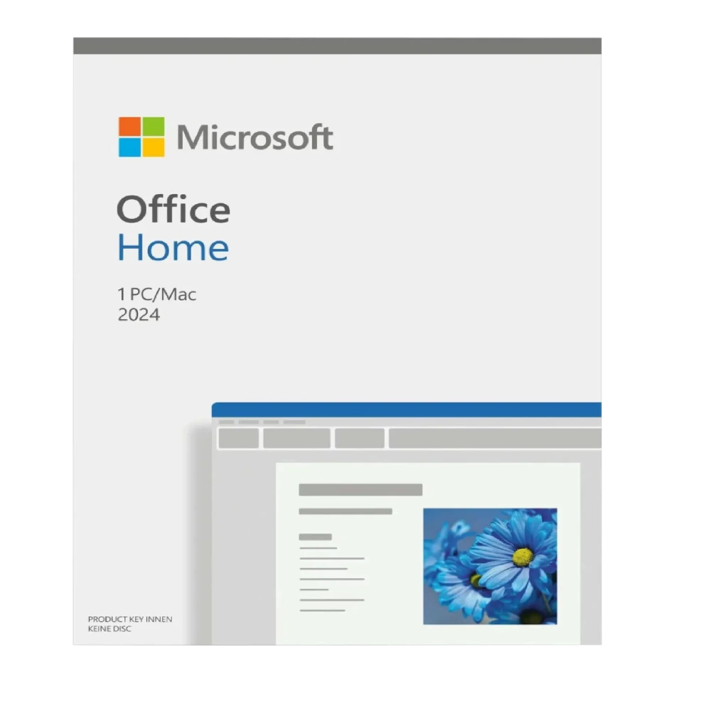 Microsoft Office 2010 Home and Business Product Key Card_1 PC/MAC