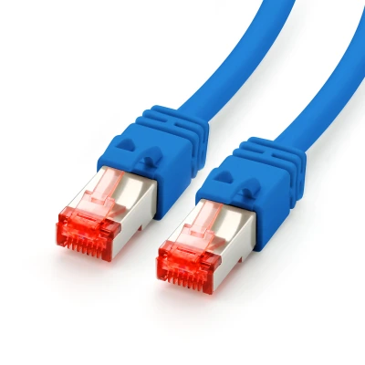 Dieses Cat.7 Netzwerkkabel eignet sich hervorragend f&uuml;r die Verwendung in kabelgebundenen Netzwerken. Der Cat.7 Standard bietet Ihnen hohe &Uuml;bertragungsgeschwindigkeiten von bis zu 10 Gbit/s mit Betriebsfrequenzen bis zu 500 MHz.