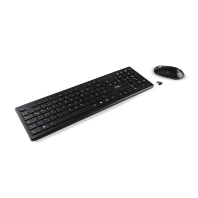 CSL ADVANCED v4 wireless keyboard and mouse, black, DE