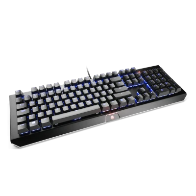 TitanWolf Imperial Tastatur mit Outemu Blue Tastenschalter - vollmechanisch, RGB, Anti Ghosting/Full-Key-Rollover, Media-Hotkeys