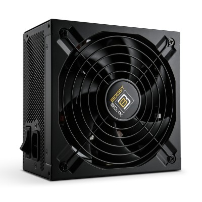 The BoostBoxx PB1200P 80+ Platinum power supply offers an outstanding combination of 92% energy efficiency, voltage regulation and connection options.
