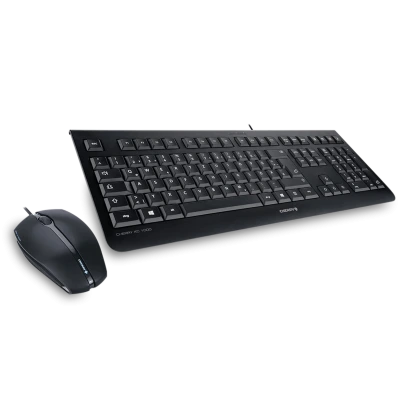 Cherry Wired Desktop KC1000: Das Tastatur/Maus-Set von Cherry bietet Ihnen hohen Arbeitskomfort zum attraktiven Preis
