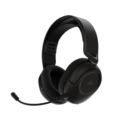 The Corsair HS35 v3 Wireless Headset offers exceptional comfort and lets you easily switch between your gaming rig and mobile audio sources with the push of a button.