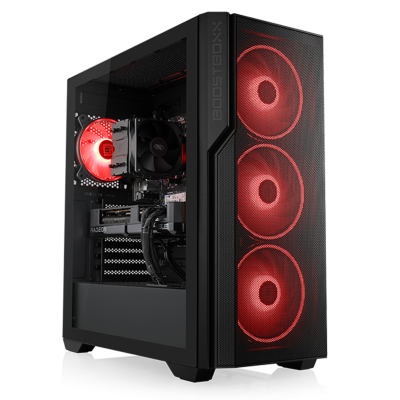 Discover the Sprint 5877, a powerful AMD gamer PC for WQHD and 4K - with AMD Ryzen 7 7800X3D and Radeon RX 9070 XT.