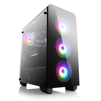 Experience powerful Full HD gaming, high FPS and a smooth display thanks to the Radeon™ RX 6600 and AMD Ryzen™ 7 8700F CPU.