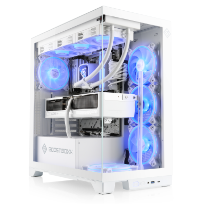An AMD Ryzen 7 PC with Geforce RTX 5070 Ti and ultra-fast 32 GB RAM for immersive WQHD/UHD 4K gaming.