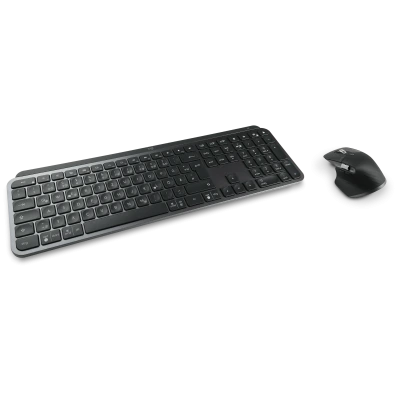 The Logitech&reg; Wireless MX Desktop Set is a desktop set consisting of the MX Master 3S Graphite 7-button wireless optical mouse and the MX Keys keyboard.