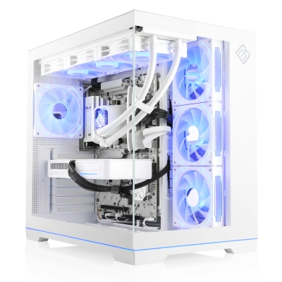 4K gaming PC with GeForce RTX 5080, AMD Ryzen 7 9800X3D, 32 GB RAM and 2 TB SSD | incl. DLSS 4 and ray tracing for ultimate performance.