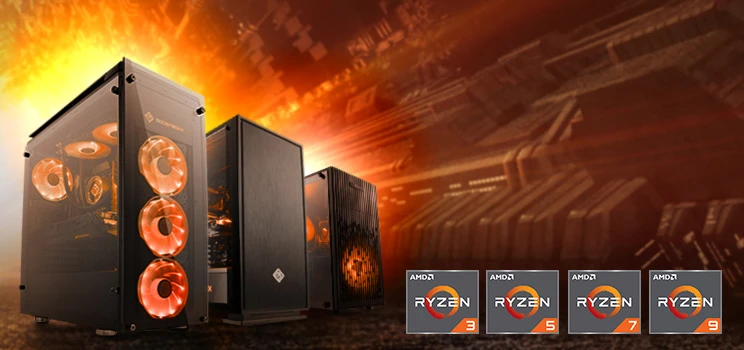 AMD Ryzen™ Gaming PCs from CSL – Ryzen 7000 & 9000 on AM5 platform