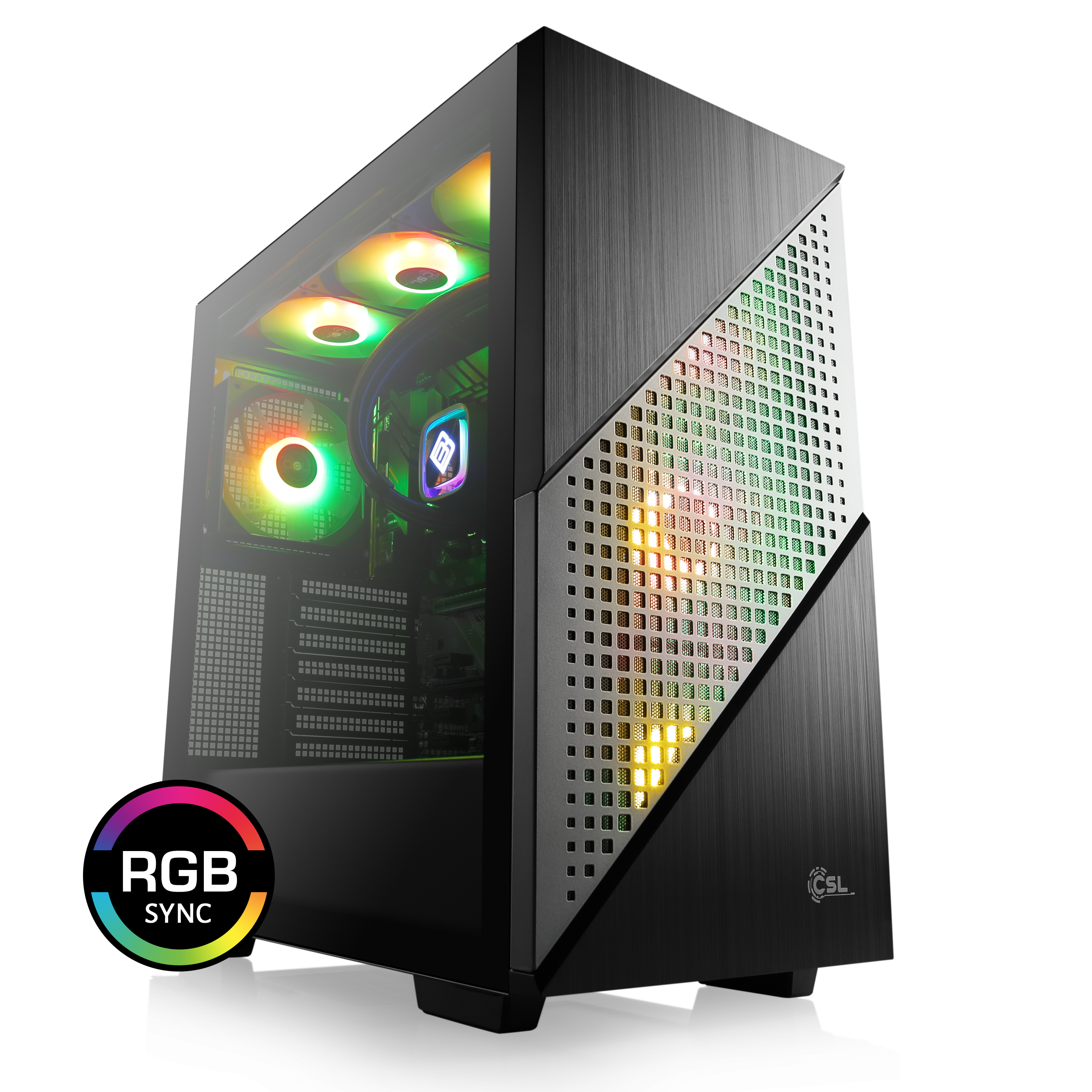 Caja Pc Corsair Carbide 275R Midi- Tower Negro Carcasa De Ordenador - Caja  PC - Los mejores precios