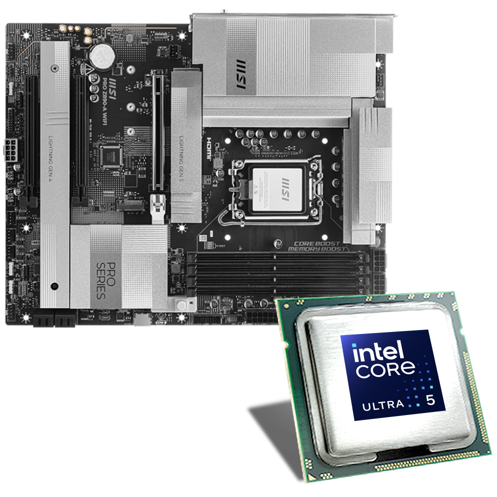 Intel Core Ultra 7 265K / MSI Z890 Gaming WiFi DDR5 Motherboard