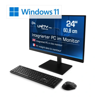 Ein absolut lautloser All-In-One-PC im stilvollen UltraSlim-Design - ausgestattet mit Windows 11 Home f&uuml;r beste Home & Office-Leistung.
