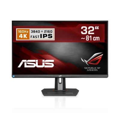 El ASUS ROG Strix XG32UCG es un monitor gaming UHD 4K de 32" con pantalla de 240 Hz, tiempos de respuesta de 1 milisegundo y NVIDIA G-SYNC.
