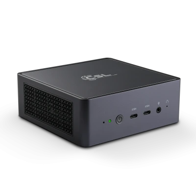 CSL VenomBox 7640HS para streaming 4K y juegos: potente mini PC con procesador AMD Ryzen&trade; 5, 32 GB de RAM, Intel WiFi 6 y USB 4 / Thunderbolt.