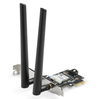 La tarjeta Asus WLAN PCIe PCE-BE6500 ofrece excelentes velocidades de transmisi&oacute;n para su red inal&aacute;mbrica.