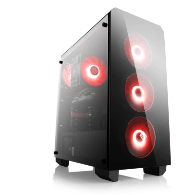 Un potente PC para juegos con procesador Intel Core Ultra 5 250KF Plus y tarjeta gr&aacute;fica GeForce&reg; RTX 5060.