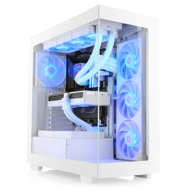 Experimenta los juegos de gama alta con un procesador Intel&reg; Core&trade; Ultra 9, GeForce RTX 5080 y una memoria RAM ultrarr&aacute;pida de 32 GB.