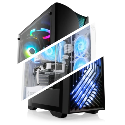 Una configuraci&oacute;n base AMD Ryzen 5 asequible para montar un PC de juegos Full HD / WQHD personalizado.