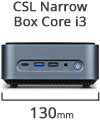 Tamaño Narrow Box Core i3