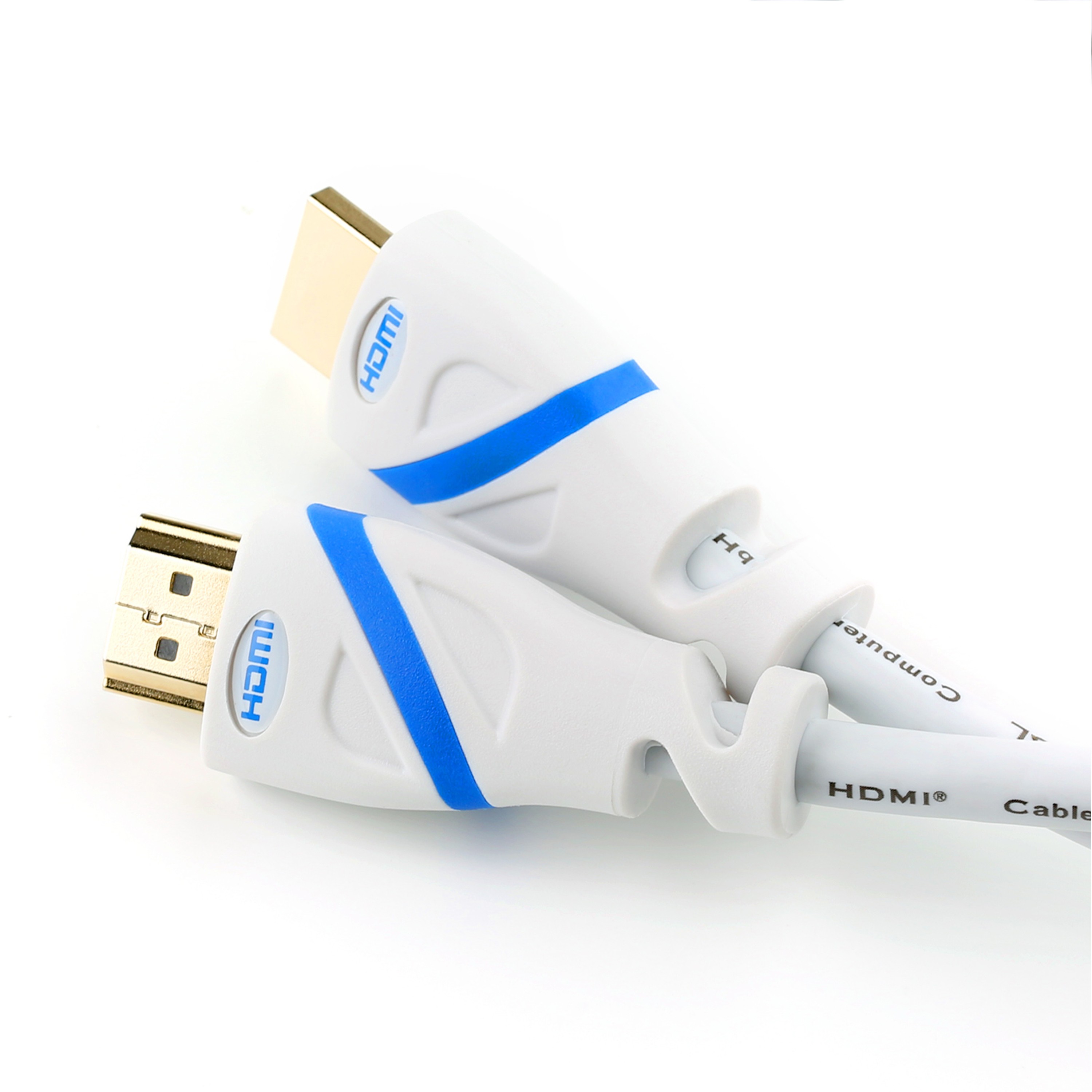 CSL Computer HDMI 2.0 Kabel 2 m wei blau