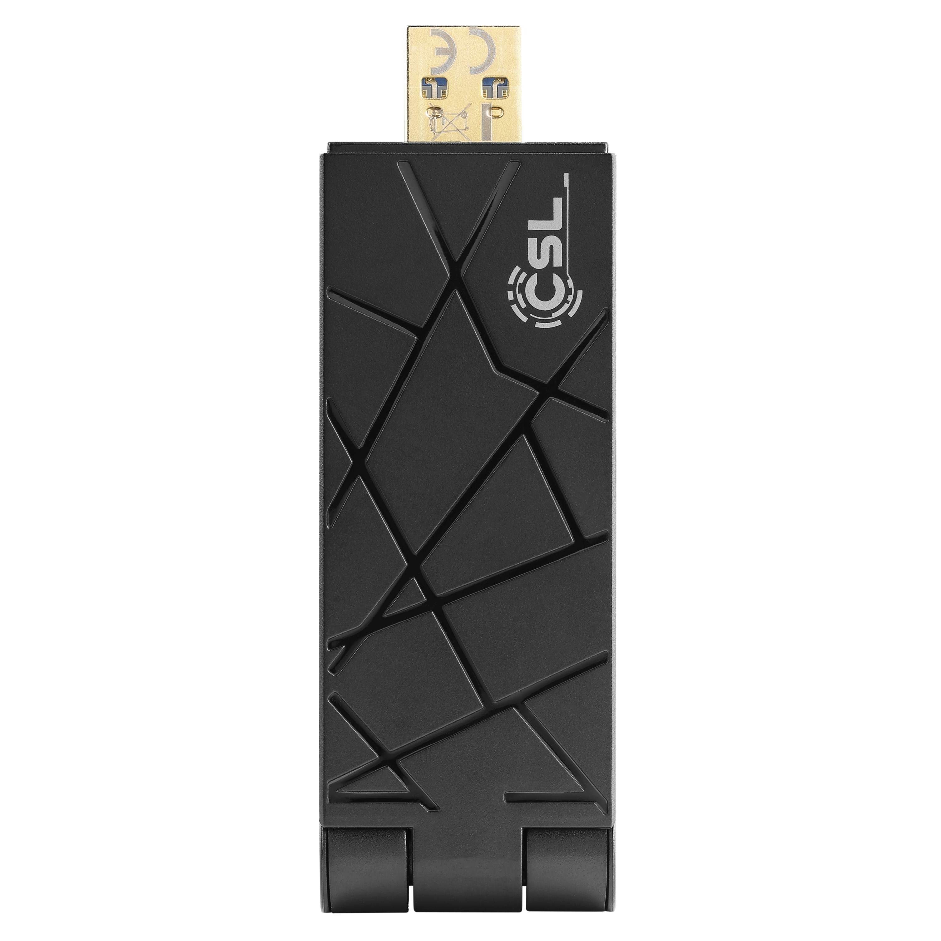 Clé USB WLAN 1200 MBit/s (600 MBit/s @ 2,4 GHz) - CSL AX1800 ...