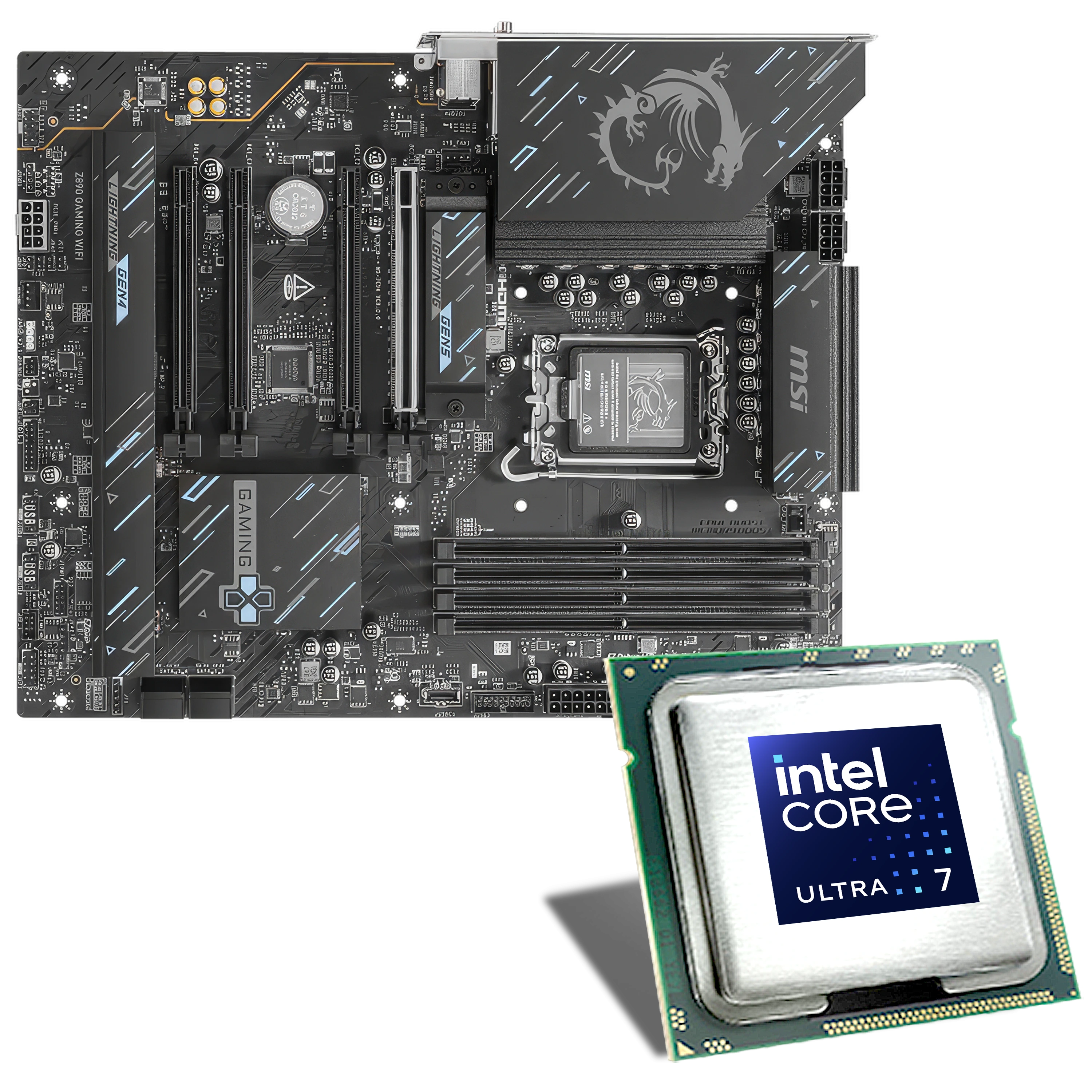 Carte mère Intel Core Ultra 7 265K / MSI Z890 Gaming WiFi DDR5